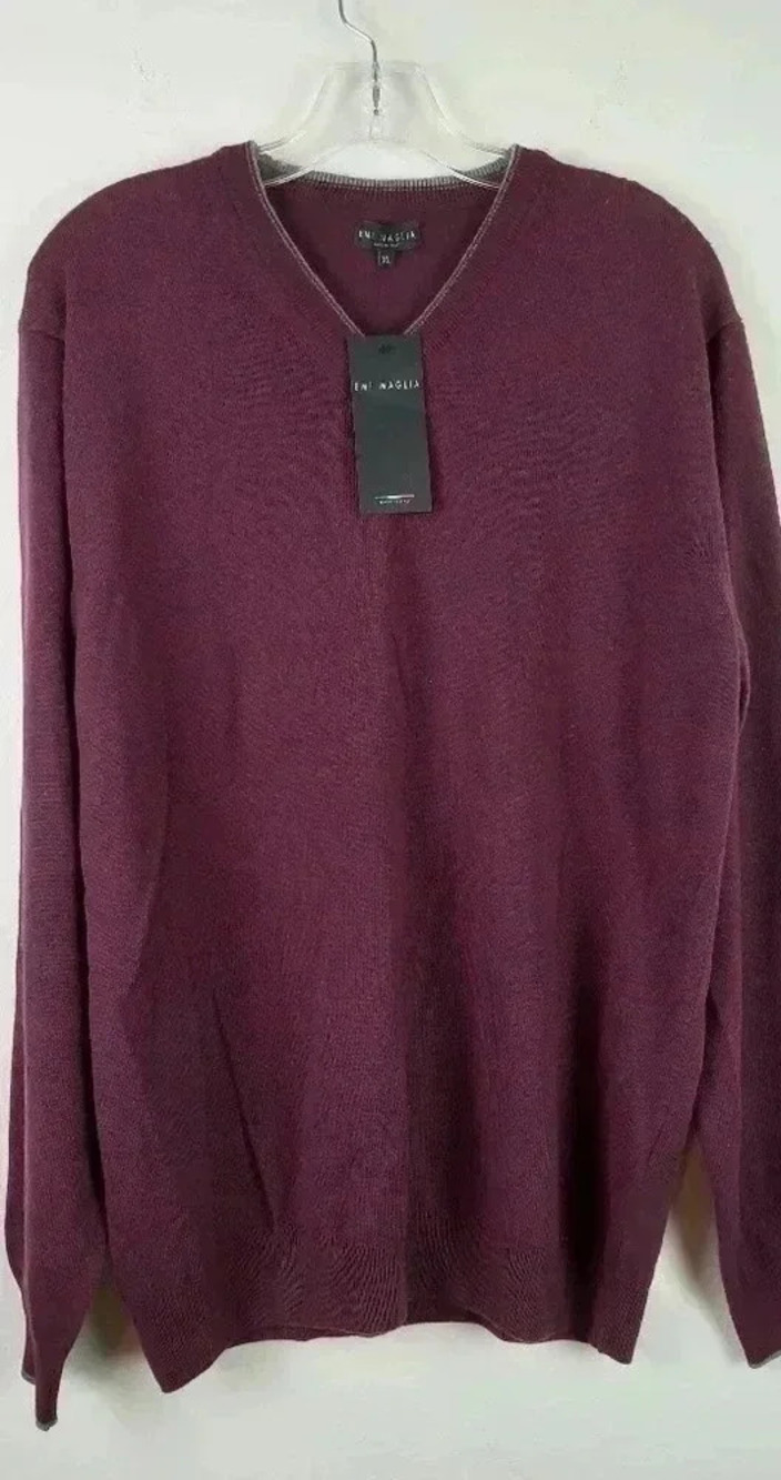 EMI MAGLIA Size XL Pullover Sweater NWT3% cashmere